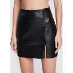 Czarne Mini spódniczki damskie mini marki Gina Tricot w rozmiarze L 