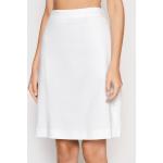 Przecenione Białe Mini spódniczki damskie mini marki Calvin Klein w rozmiarze S 