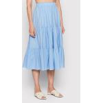 Przecenione Niebieskie Spódnice trapezowe damskie marki Glamorous w rozmiarze XL 