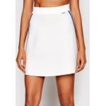 Przecenione Białe Mini spódniczki damskie mini w rozmiarze L 