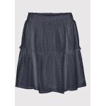 Przecenione Granatowe Mini spódniczki damskie mini marki Vero Moda w rozmiarze S 
