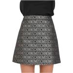Wielokolorowe Spódnice trapezowe damskie eleganckie marki MOSCHINO w rozmiarze S 