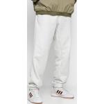 Przecenione Szare Spodnie męskie bawełniane marki adidas w rozmiarze S 