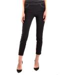 Czarne Spodnie rurki damskie marki MOSCHINO w rozmiarze XS 