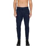 Niebieskie Spodnie rurki męskie marki D'squared2 w rozmiarze XS 