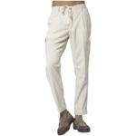 Beżowe Spodnie sztruksowe męskie sztruksowe marki Gran Sasso w rozmiarze XS 