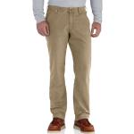 Khaki Spodnie męskie z motywem miast marki Carhartt Rugged Flex w rozmiarze M 