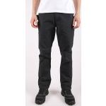 Czarne Spodnie rurki męskie Tapered fit bawełniane o długości 34 marki Carhartt Rugged Flex w rozmiarze M 