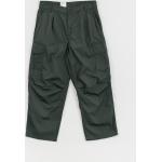 Przecenione Zielone Eko  Spodnie biodrówki męskie luźne bawełniane marki Carhartt WIP 