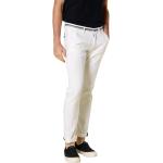 Białe Spodnie typu chinos męskie w stylu casual na wiosnę marki MASON´S w rozmiarze XL 