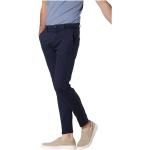 Niebieskie Spodnie typu chinos męskie w stylu biznesowym marki MASON´S w rozmiarze XL 
