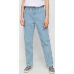 Przecenione Niebieskie Spodnie damskie bawełniane marki Dickies w rozmiarze XXS 