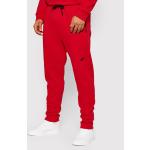 Przecenione Czerwone Spodnie dresowe męskie marki 4F w rozmiarze S 