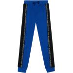 Przecenione Niebieskie Spodnie dziecięce dresowe dżinsowe marki Calvin Klein Jeans 