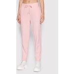Różowe Spodnie sportowe damskie sportowe marki Calvin Klein PERFORMANCE 