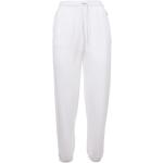 Białe Spodnie dresowe bawełniane damskie bawełniane marki POLO RALPH LAUREN Big & Tall w rozmiarze M 
