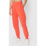 Przecenione Pomarańczowe Spodnie dresowe damskie marki G-Star Raw w rozmiarze L 