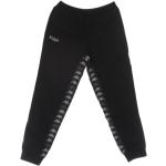 Czarne Spodnie dresowe męskie marki Kappa w rozmiarze XL 