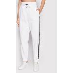 Przecenione Białe Spodnie dresowe damskie marki Michael Kors MICHAEL w rozmiarze S 