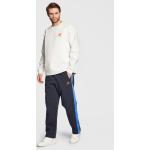 Przecenione Granatowe Spodnie dresowe męskie marki New Balance w rozmiarze S 
