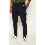 Przecenione Granatowe Spodnie dresowe męskie marki POLO RALPH LAUREN Big & Tall w rozmiarze M 