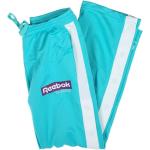 Niebieskie Spodnie dresowe damskie marki Reebok w rozmiarze XL 