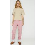 Przecenione Różowe Spodnie dresowe damskie luźne marki Rotate w rozmiarze XS 