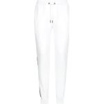 Białe Spodnie dresowe bawełniane męskie marki Tommy Hilfiger w rozmiarze XL 