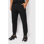 Przecenione Czarne Spodnie dresowe męskie marki VERSACE Jeans Couture w rozmiarze M 
