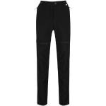Czarne Spodnie damskie poliamidowe marki Regatta w rozmiarze 4 XL 