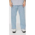 Przecenione Niebieskie Jeansy męskie luźne dżinsowe marki Malita w rozmiarze S 