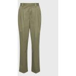 Zielone Spodnie materiałowe damskie marki Carhartt WIP 