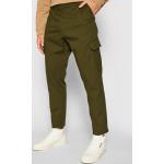Przecenione Zielone Spodnie materiałowe męskie marki IMPERIAL w rozmiarze M 