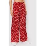 Przecenione Czerwone Spodnie materiałowe damskie marki Ralph Lauren w rozmiarze S 