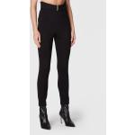 Przecenione Czarne Spodnie materiałowe damskie rurki marki Guess Marciano w rozmiarze XXL 