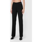 Przecenione Czarne Spodnie materiałowe damskie marki Guess Marciano w rozmiarze L 