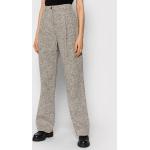 Przecenione Szare Spodnie materiałowe damskie marki Tory Burch w rozmiarze XS 