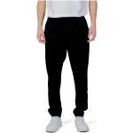 Czarne Spodnie typu chinos męskie z wiskozy na jesień marki HUGO BOSS BOSS w rozmiarze XL 