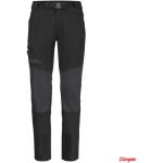 Przecenione Czarne Spodnie trekkingowe męskie Softshell marki Jack Wolfskin w rozmiarze M 