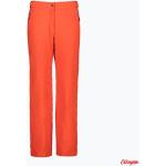 Przecenione Pomarańczowe Spodnie sportowe damskie sportowe z poliestru marki CMP w rozmiarze M 