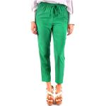 Zielone Spodnie z wysokim stanem sportowe na wiosnę marki REDValentino w rozmiarze XS 