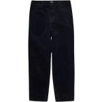 Czarne Spodnie sztruksowe luźne marki Carhartt WIP 