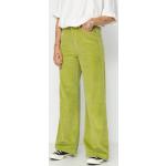 Przecenione Zielone Spodnie sztruksowe damskie sztruksowe marki Roxy Cloud 
