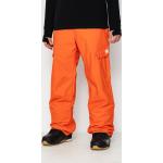 Przecenione Pomarańczowe Spodnie męskie z tafty marki DC Shoes w rozmiarze M 