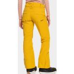 Przecenione Żółte Spodnie damskie z poliestru marki Roxy Roxy w rozmiarze XS 