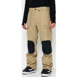 Przecenione Beżowe Spodnie robocze męskie luźne marki Volcom w rozmiarze XL 
