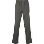 Szare Szerokie spodnie męskie marki ASPESI w rozmiarze XL 