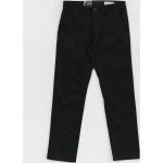 Czarne Spodnie typu chinos męskie gładkie marki Volcom 