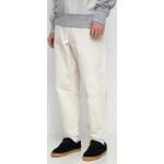 Przecenione Białe Jeansy męskie Tapered fit luźne dżinsowe marki Volcom 