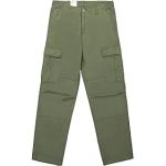 Zielone Spodnie męskie marki Carhartt WIP 